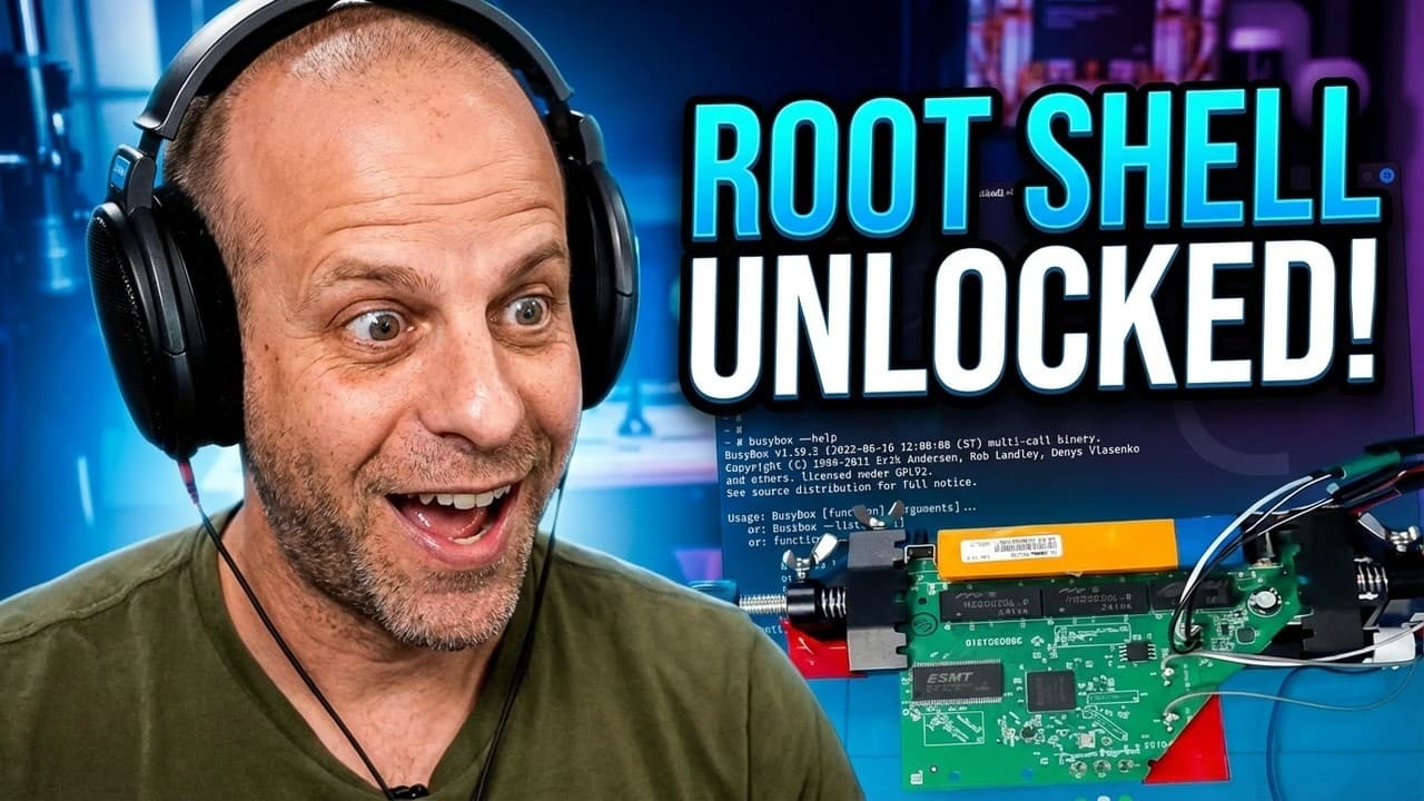 I Got Full Control of This Router's UART Shell