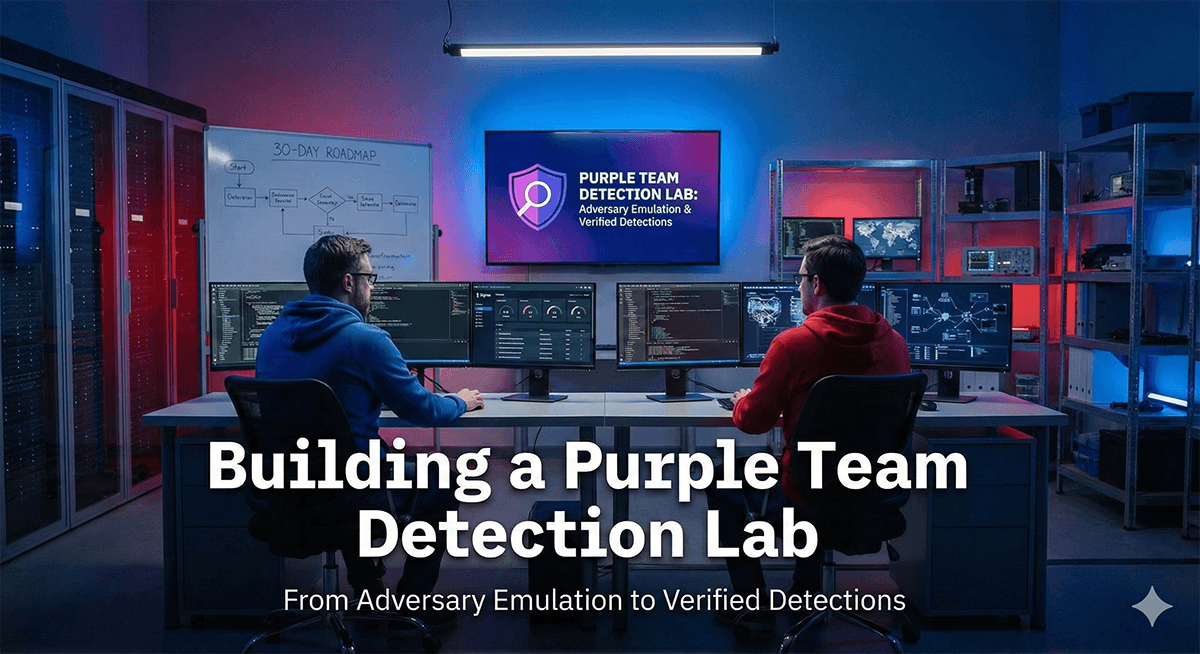 Building a Purple Team Detection Lab: From Adversary Emulation to Verified Detections